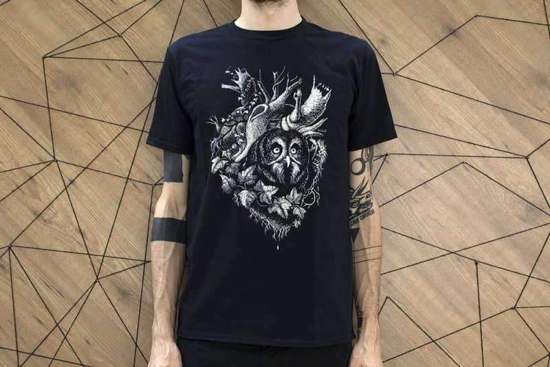 Il mio cuore è una zolla di terra di Rocco Lombardi — maglia serigrafata a mano a Bergamo, cotone, un colore, Corpoceleste